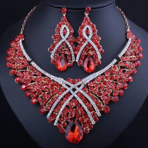 NS22 | Evening Glam Jewelry Prom Wedding Set